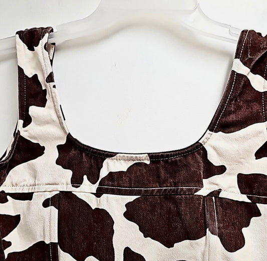 Animal printed CORSET TOP